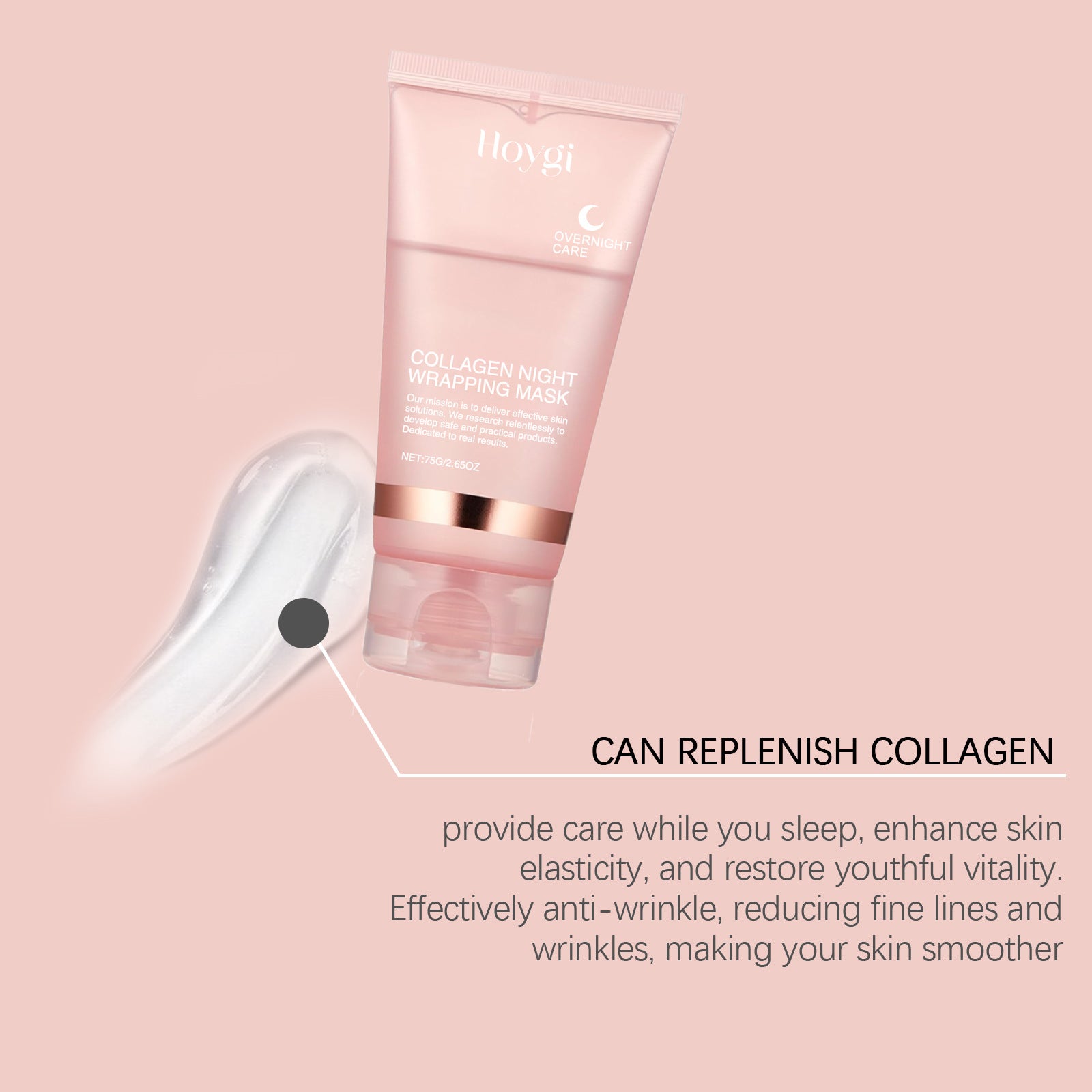 Masque de nuit au Collagène Vayna Glowveil™