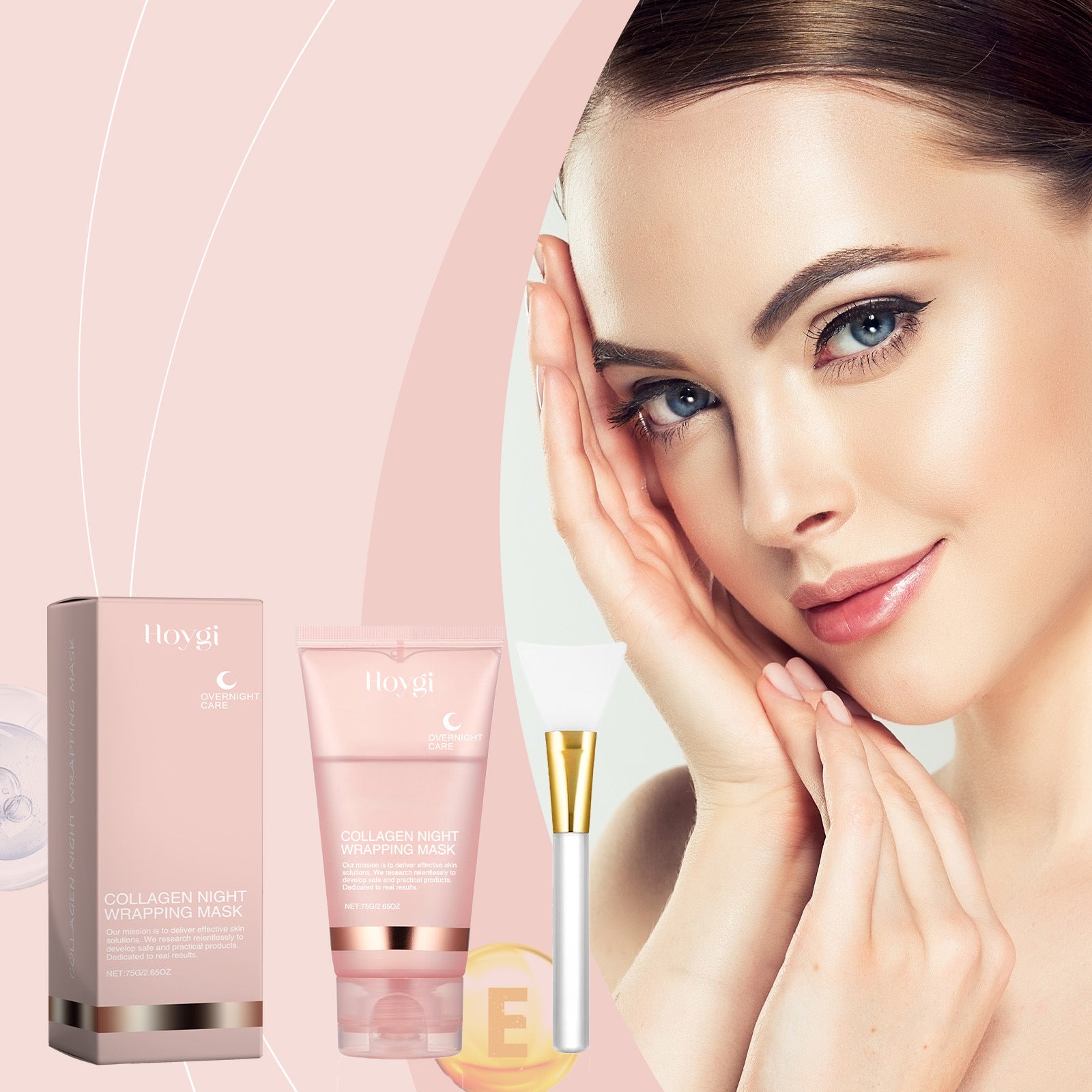Masque de nuit au Collagène Vayna Glowveil™